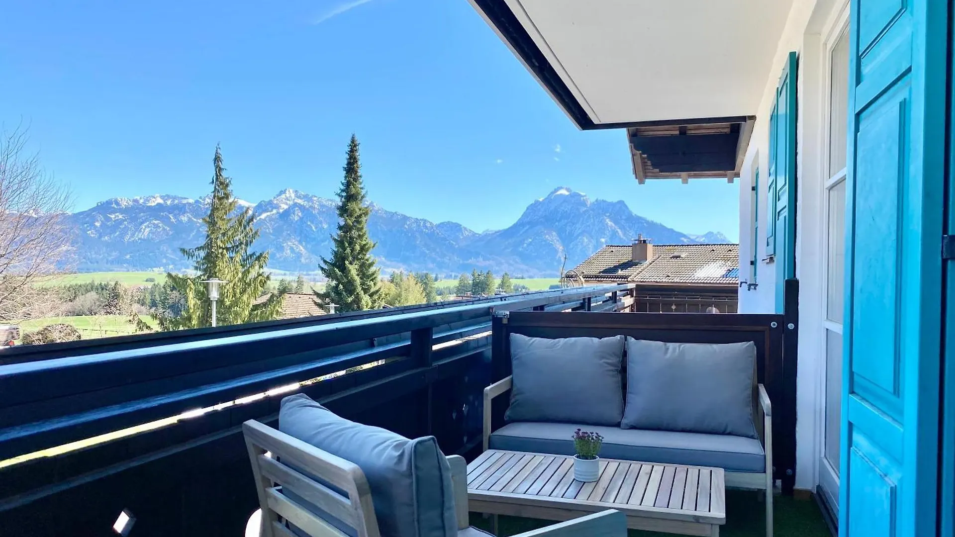 Cozy Couples I Kuche I Balkon I Parken I Schlossblick Fussen Apartment